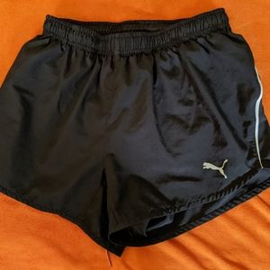Men's Puma  running shorts, size small. Pre-owned.